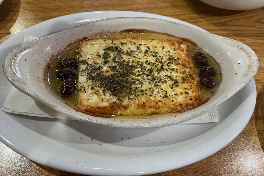 Baked Feta Cheese