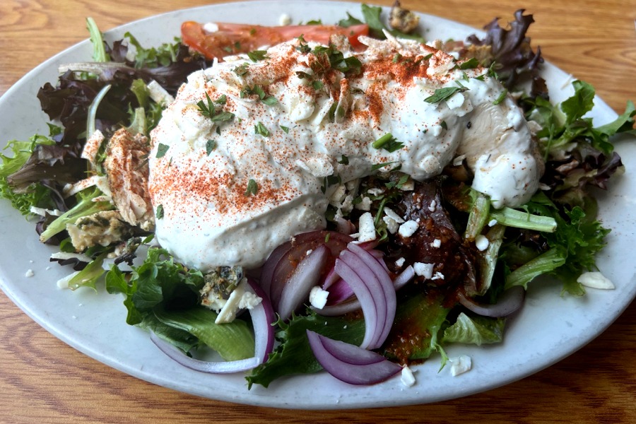 Chicken Souvlaki Salad