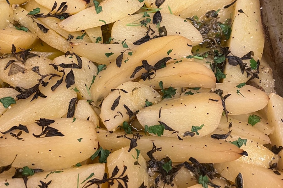 Greek Roasted Potatoes