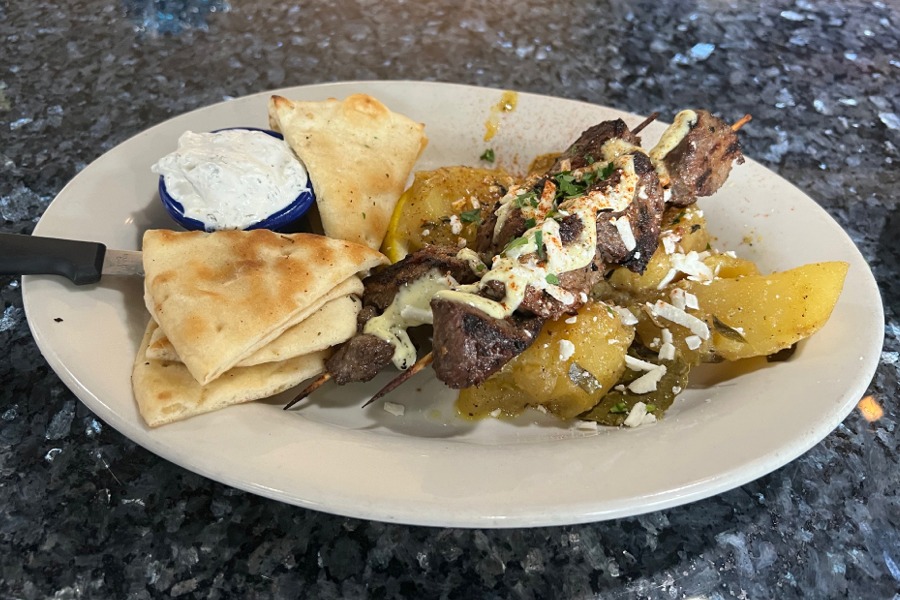 Lamb Souvlaki
