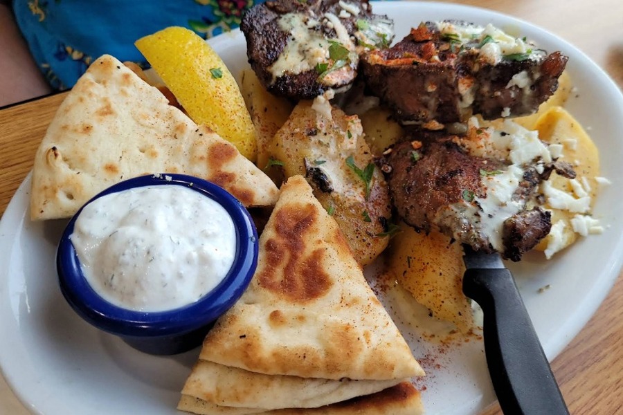 Souvlaki Combo