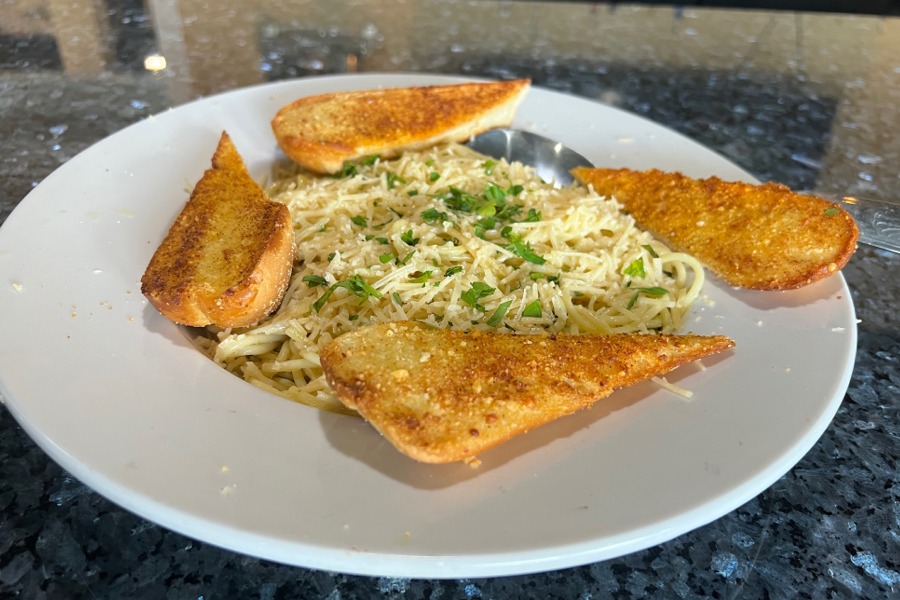 Spaghetti Parmesan